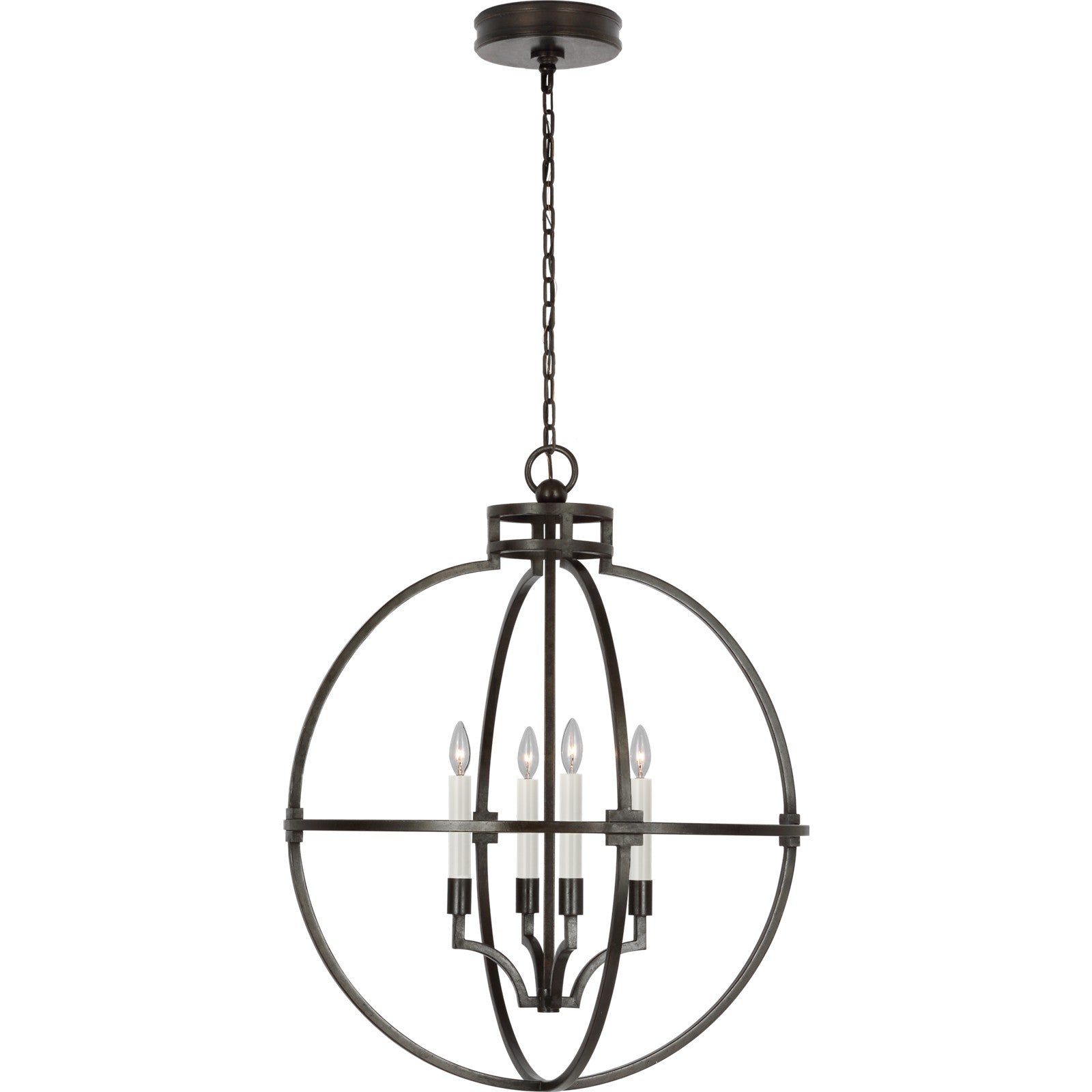 Lexie 30" Globe Lantern - Visual Comfort Ceiling Lights
