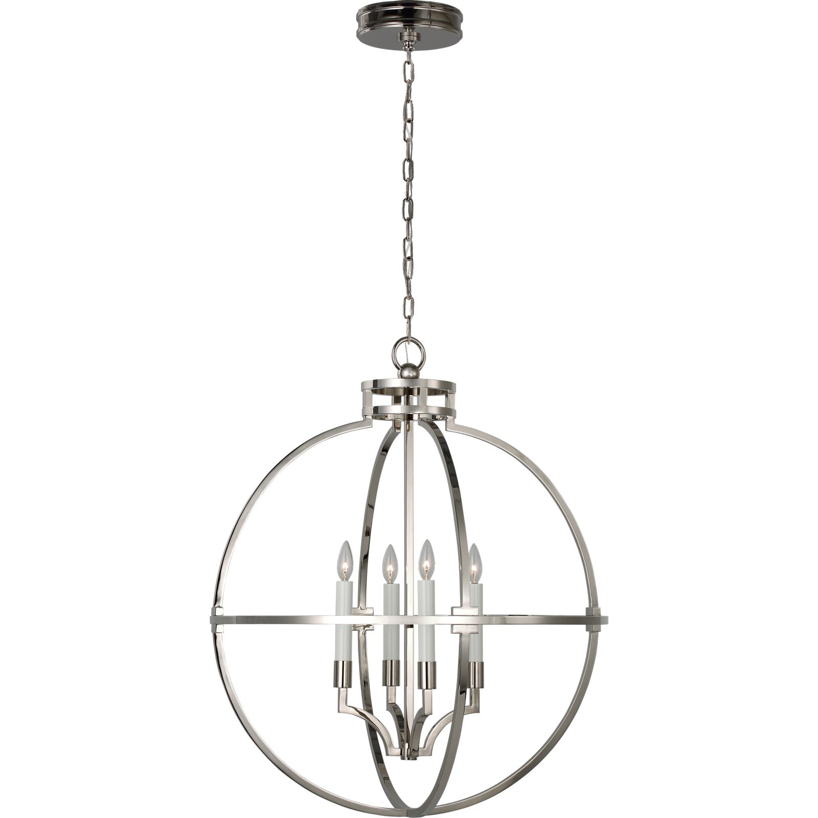 Lexie 30" Globe Lantern - Visual Comfort Ceiling Lights