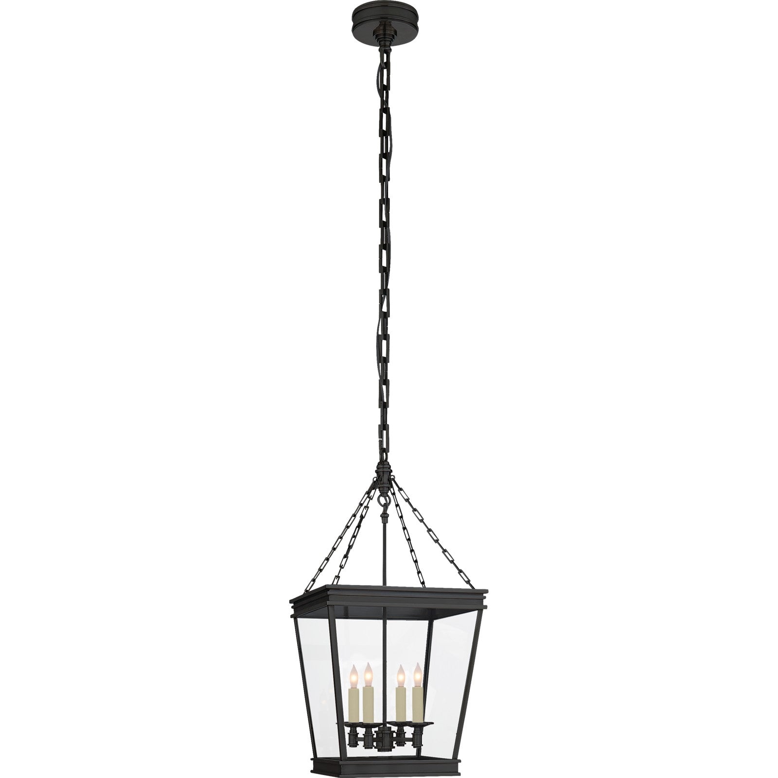 Launceton Small Square Lantern - Visual Comfort Ceiling Lights