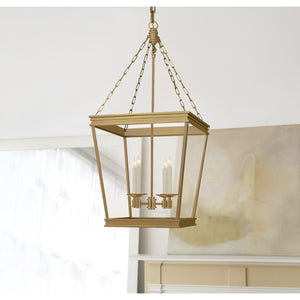 Launceton Medium Square Lantern - Visual Comfort Ceiling Lights