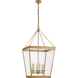 Launceton Large Square Lantern - Visual Comfort Ceiling Lights