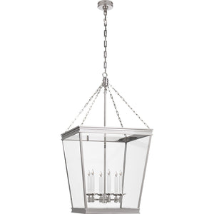 Launceton Large Square Lantern - Visual Comfort Ceiling Lights
