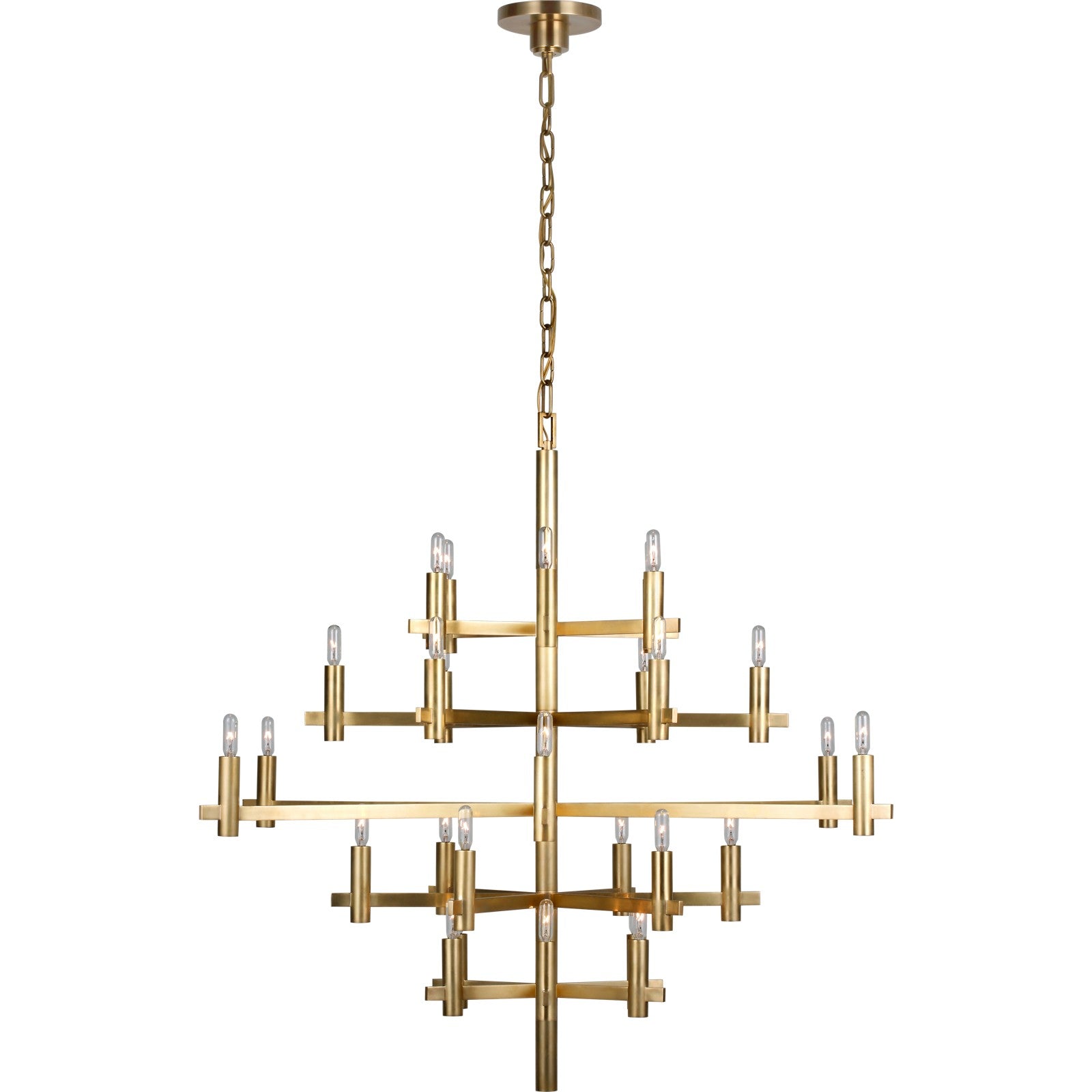 Sonnet Large Chandelier - Visual Comfort Ceiling Lights