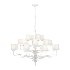 Amalfi 50" Three-Tiered Chandelier - Visual Comfort Ceiling Lights
