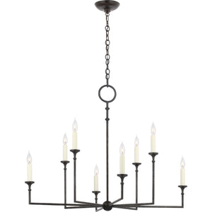Rowen X-Large 8-Light Chandelier - Visual Comfort Ceiling Lights