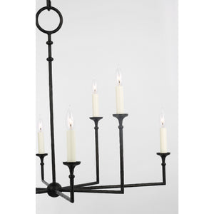 Rowen X-Large 8-Light Chandelier - Visual Comfort Ceiling Lights