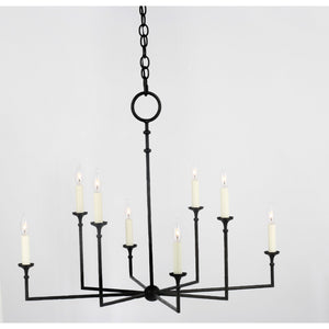 Rowen X-Large 8-Light Chandelier - Visual Comfort Ceiling Lights