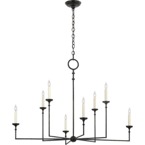 Rowen Grande 8-Light Chandelier - Visual Comfort Ceiling Lights