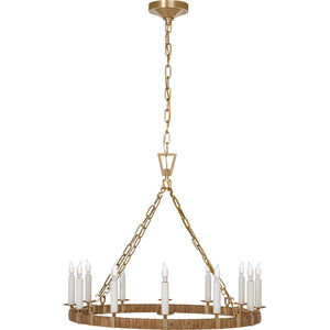 Darlana Medium Wrapped Ring Chandelier - Visual Comfort Ceiling Lights