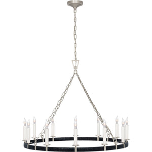 Darlana Large Wrapped Ring Chandelier - Visual Comfort Ceiling Lights