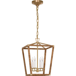 Darlana Small Wrapped Lantern - Visual Comfort Ceiling Lights