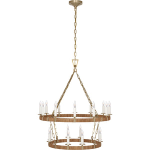 Darlana Medium Two Tier Chandelier - Visual Comfort Ceiling Lights