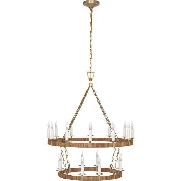 Darlana Medium Two Tier Chandelier - Visual Comfort Ceiling Lights