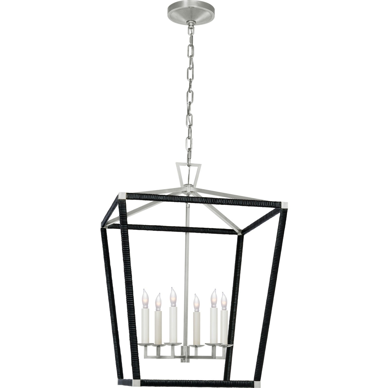 Darlana Large Wrapped Lantern - Visual Comfort Ceiling Lights