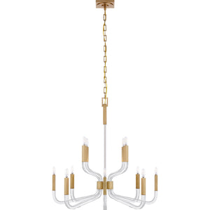 Reagan Medium Two Tier Chandelier - Visual Comfort Ceiling Lights