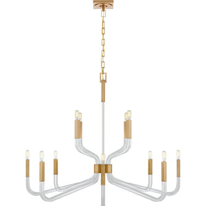 Reagan Grande Two Tier Chandelier - Visual Comfort Ceiling Lights
