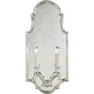 Sussex Medium Framed Double Sconce - Visual Comfort Wall Lights