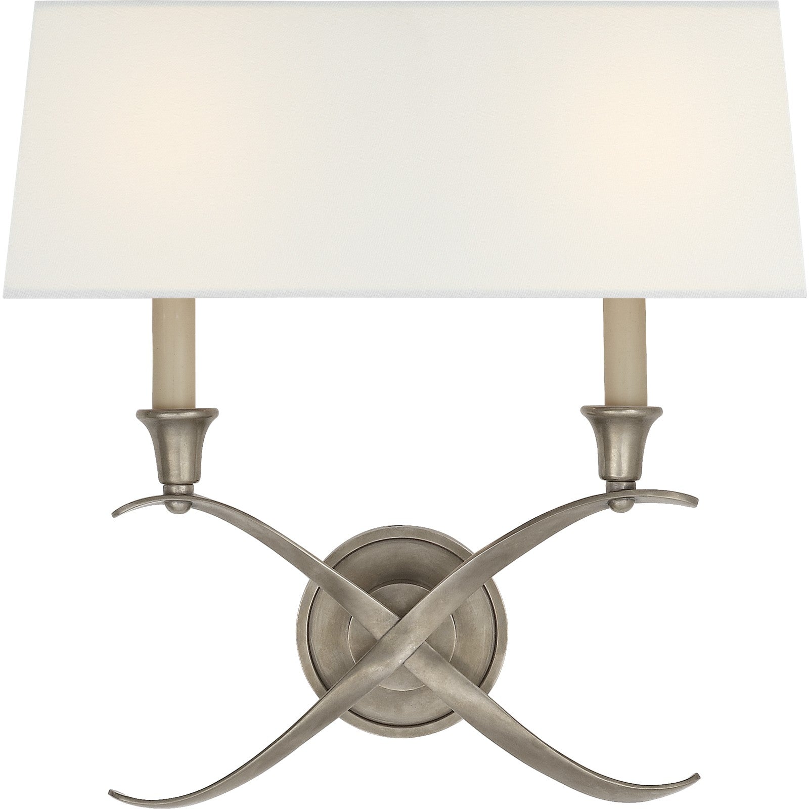 Cross Bouillotte Large Sconce - Visual Comfort Wall Lights