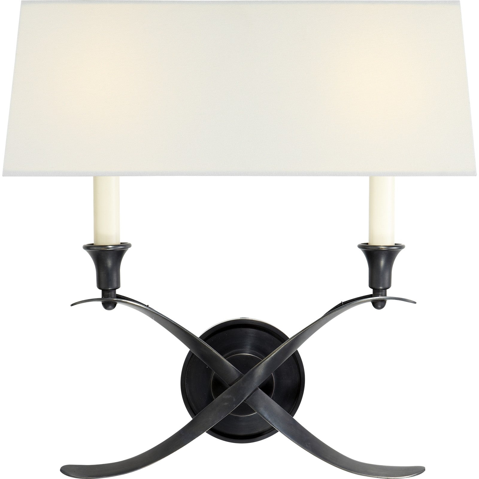 Cross Bouillotte Large Sconce - Visual Comfort Wall Lights