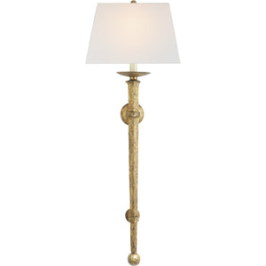 Long Iron Torch - Visual Comfort Wall Lights