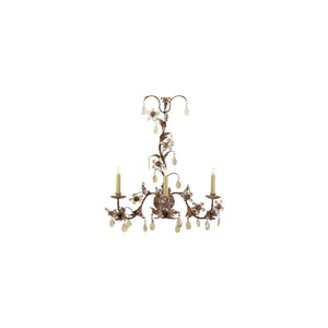 Crystal Petal Three-Light Sconce - Visual Comfort Wall Lights