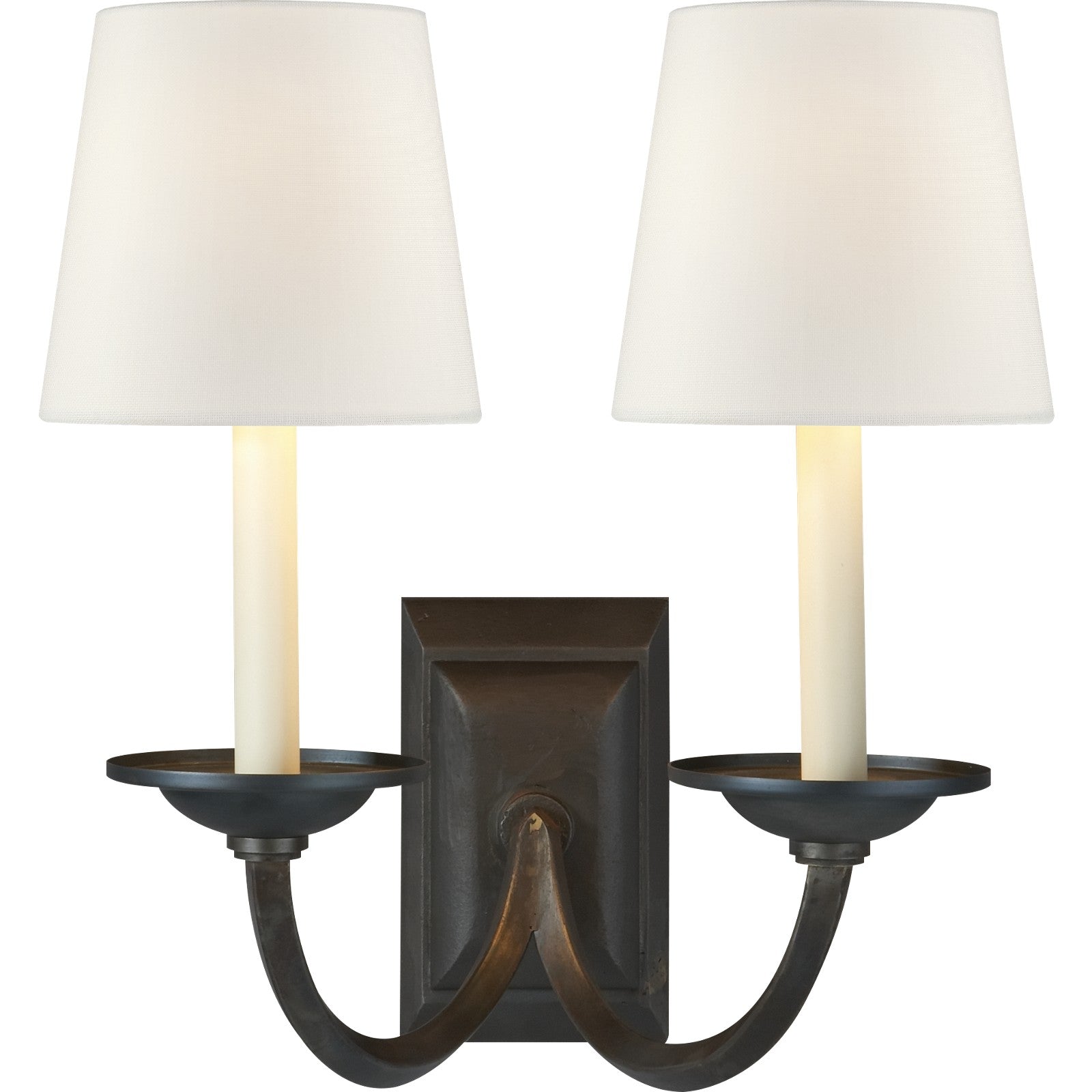 Flemish Double Sconce - Visual Comfort Wall Lights