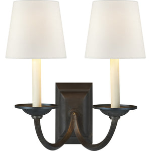 Flemish Double Sconce - Visual Comfort Wall Lights