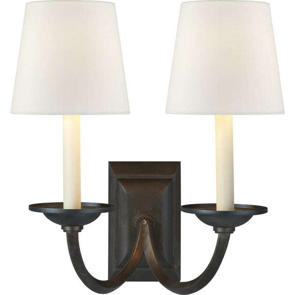 Flemish Double Sconce - Visual Comfort Wall Lights