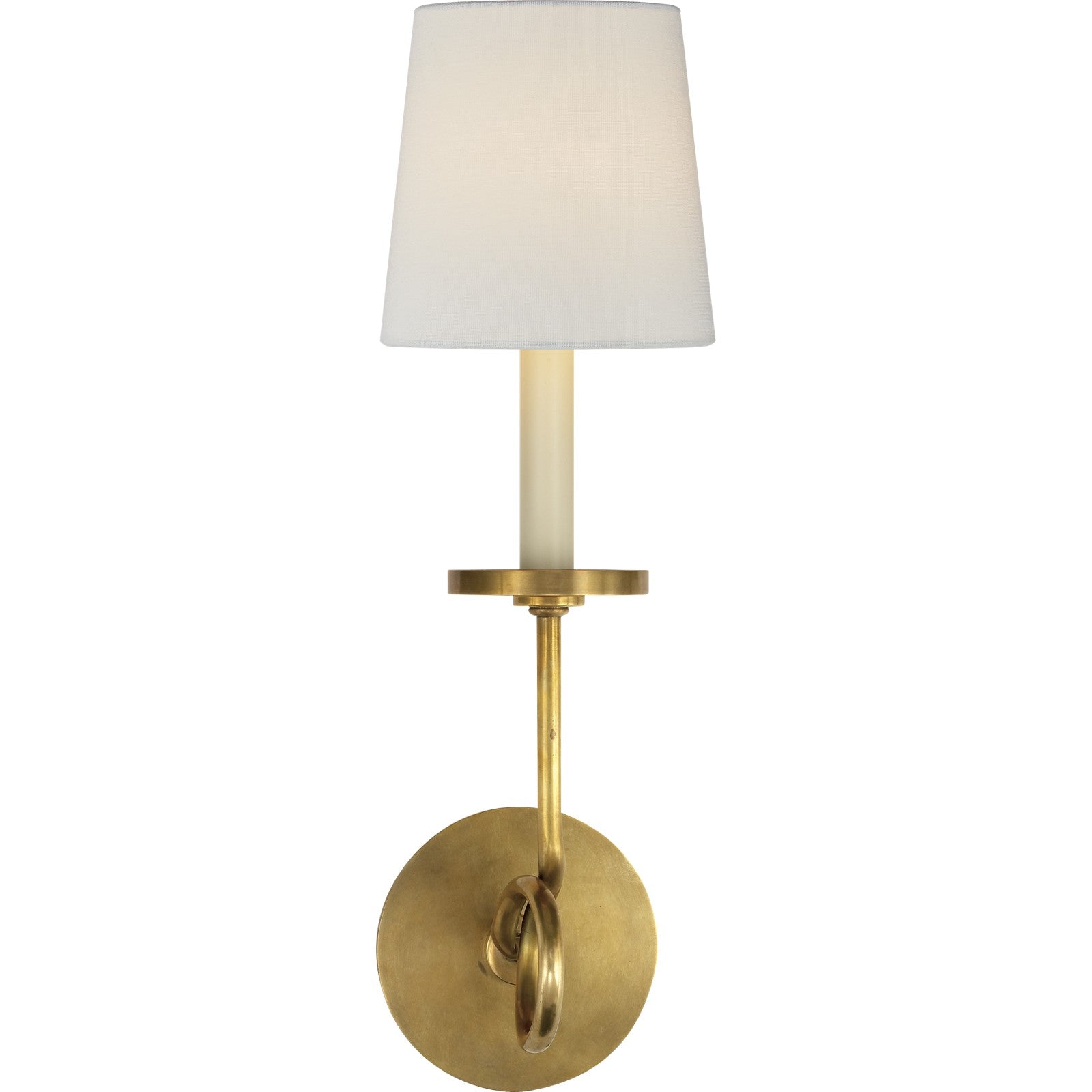 Symmetric Twist Single Sconce - Visual Comfort Wall Lights
