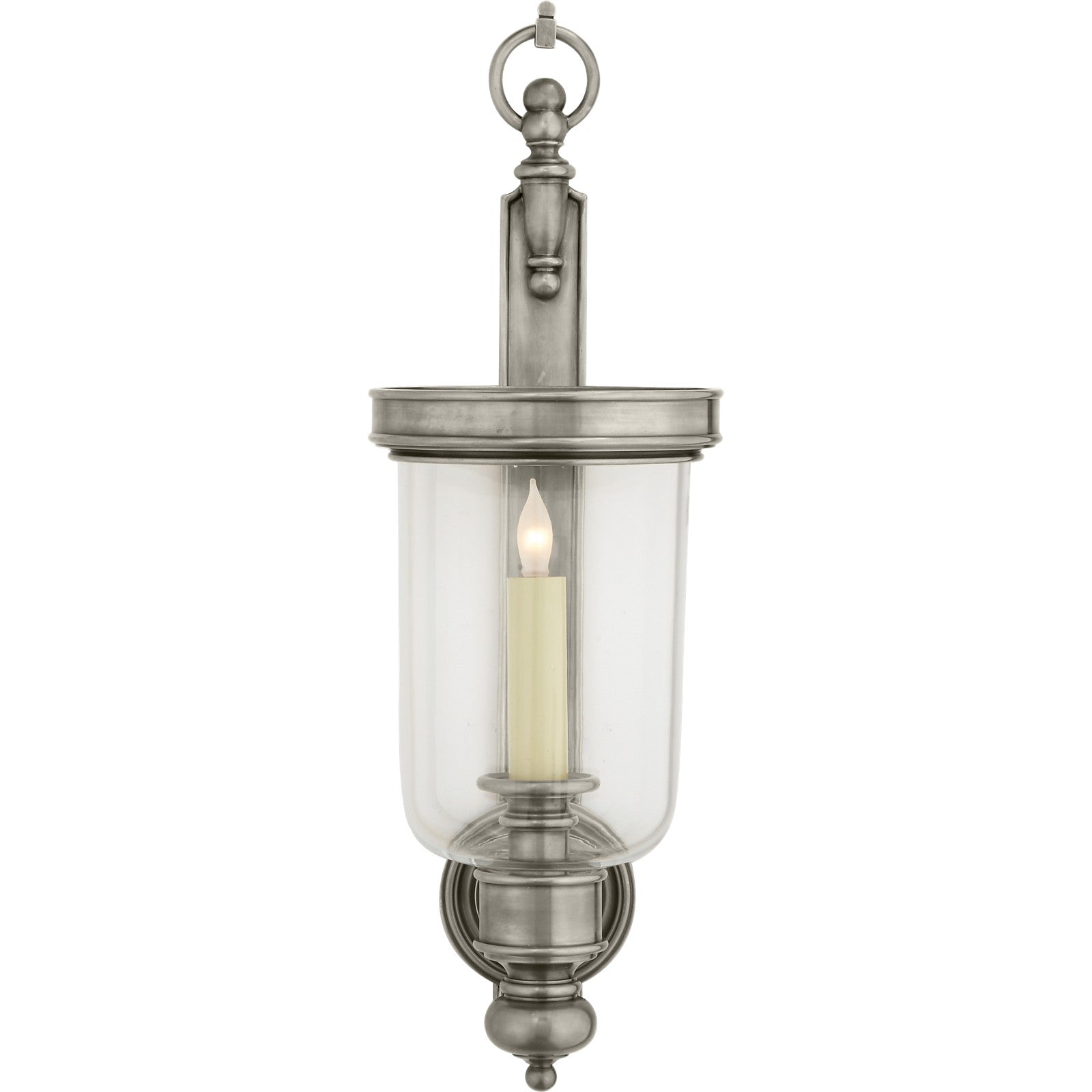 Georgian Small Hurricane Wall Sconce - Visual Comfort Wall Lights