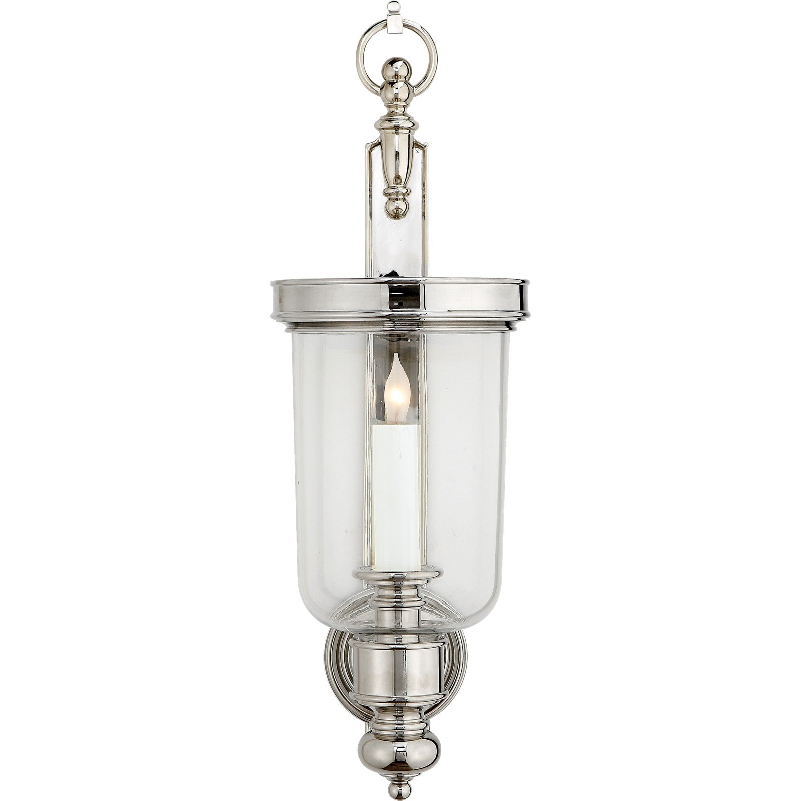 Georgian Small Hurricane Wall Sconce - Visual Comfort Wall Lights