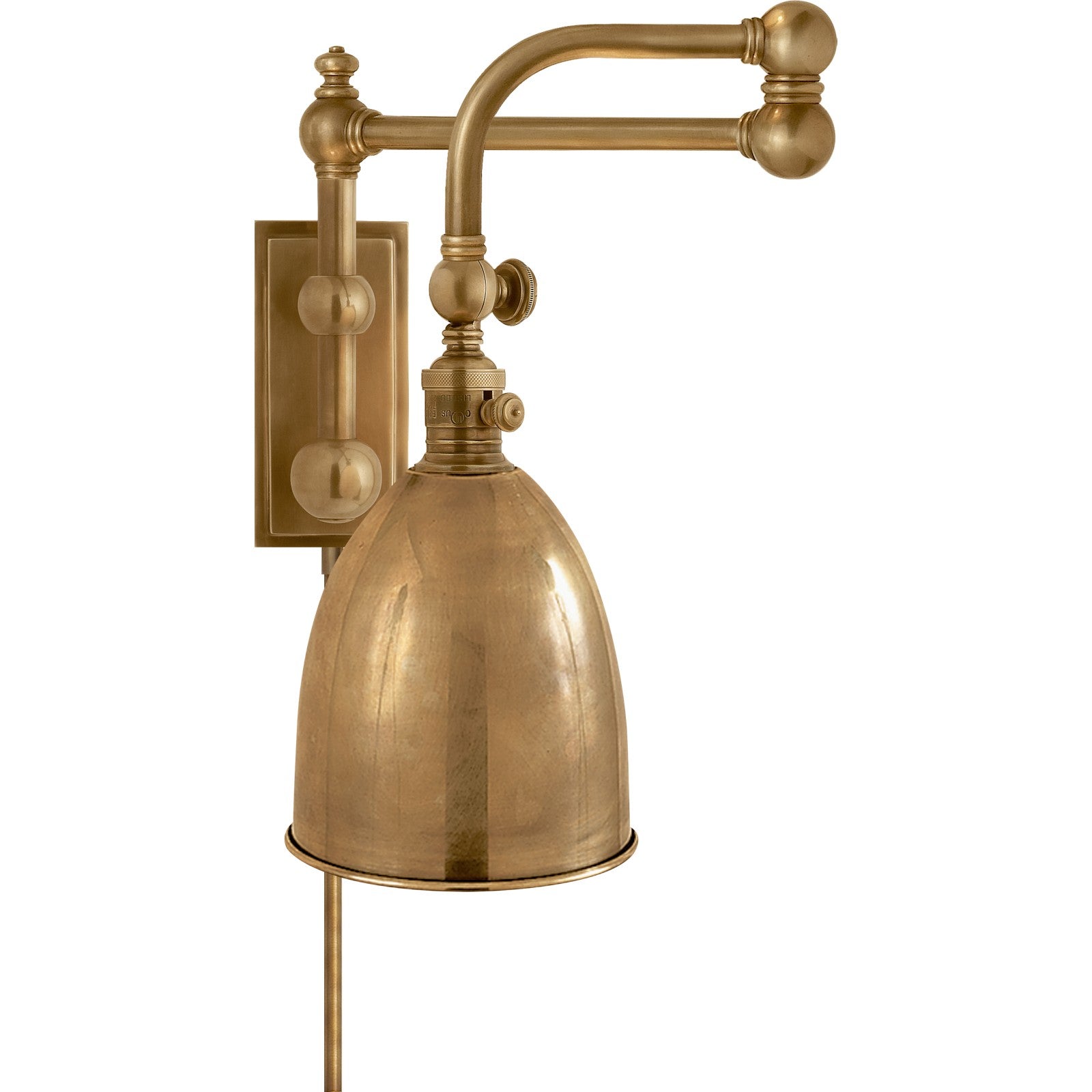 Pimlico Double Swing Arm - Visual Comfort Wall Lights