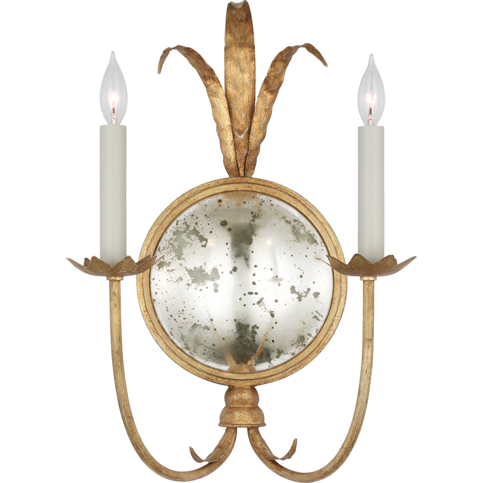 Gramercy Large Double Sconce - Visual Comfort Wall Lights