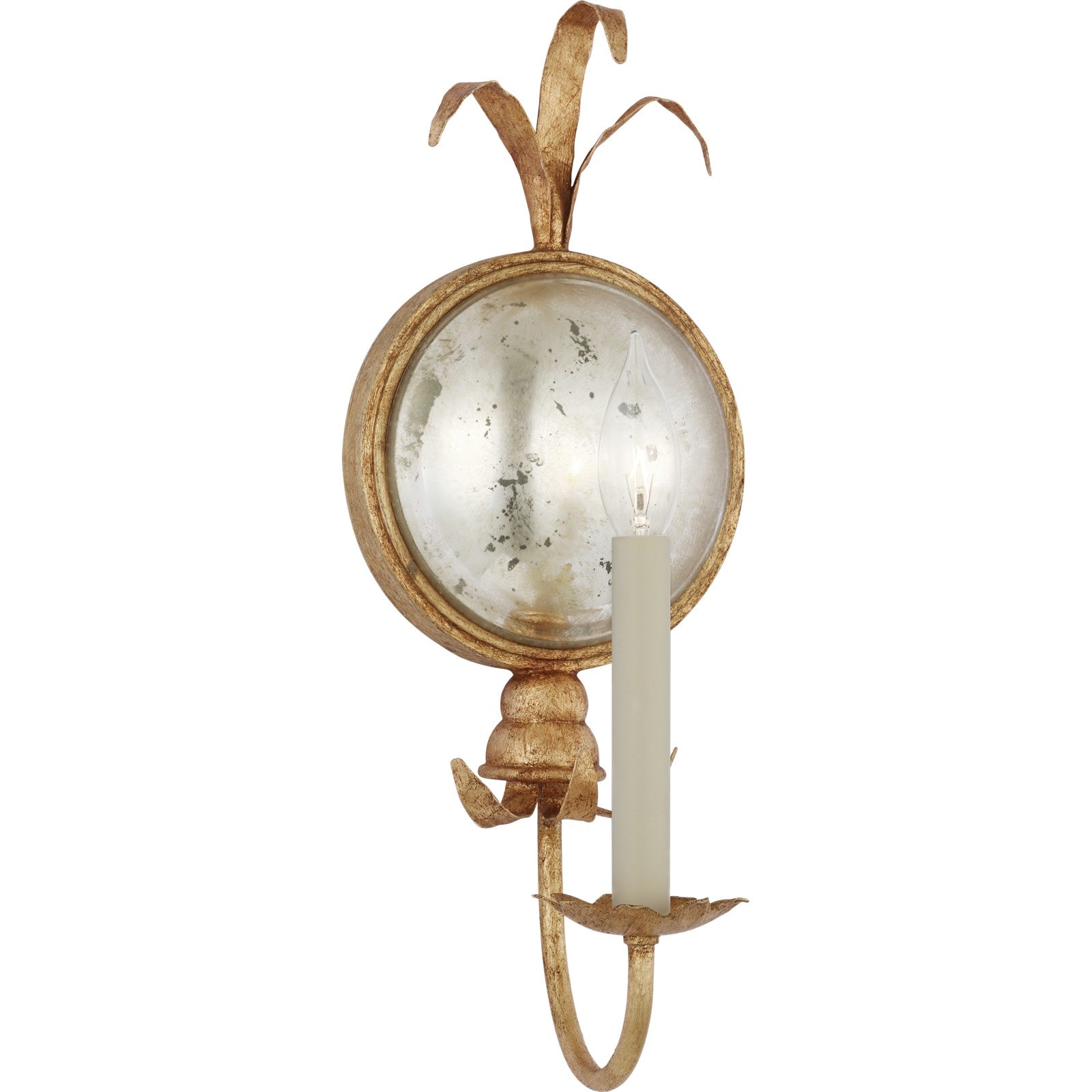 Gramercy Medium Single Sconce - Visual Comfort Wall Lights