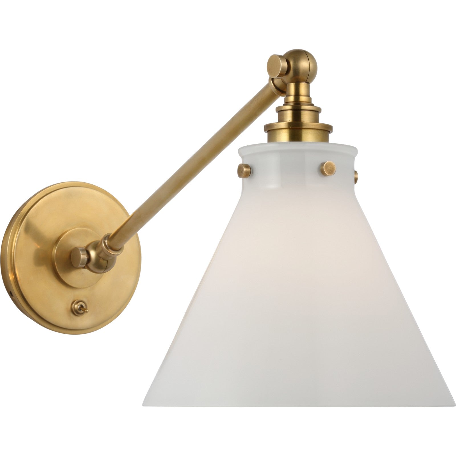 Parkington Single Library Wall Light - Visual Comfort Wall Lights