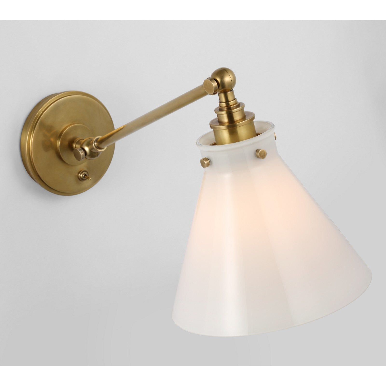 Parkington Single Library Wall Light - Visual Comfort Wall Lights