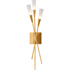 Stellar Triple Tail Sconce - Visual Comfort Wall Lights