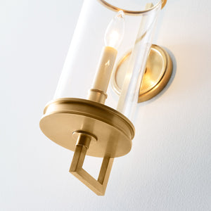 Glendon Small Hurricane Sconce - Visual Comfort Wall Lights