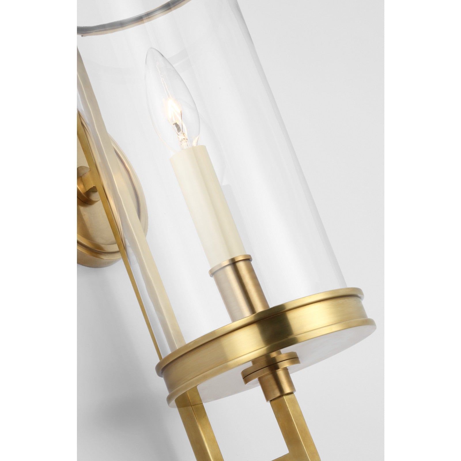 Glendon Small Hurricane Sconce - Visual Comfort Wall Lights