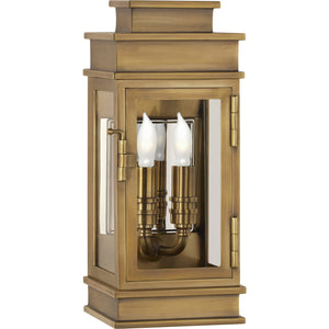 Linear Mini Wall Lantern - Visual Comfort Outdoor Lighting