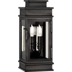 Linear Mini Wall Lantern - Visual Comfort Outdoor Lighting