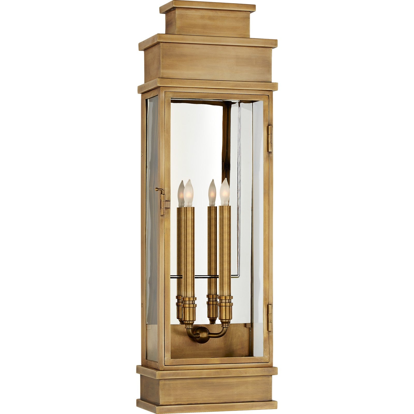 Linear Large Wall Lantern - Visual Comfort Outdoor Lighting