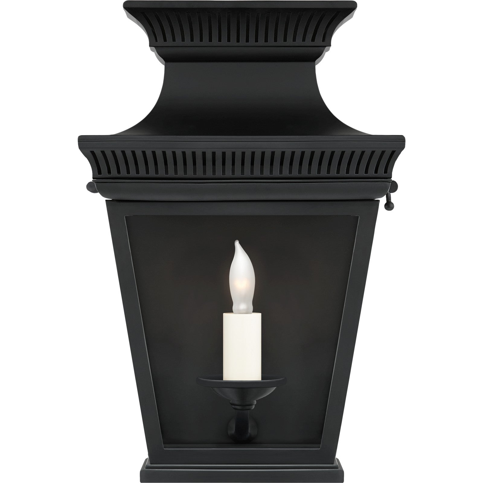 Elsinore Small 3/4 Wall Lantern - Visual Comfort Outdoor Lighting