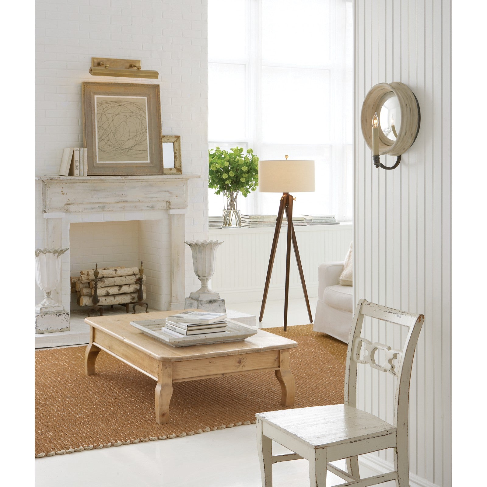 Chelsea Medium Reflection Sconce - Visual Comfort Wall Lights