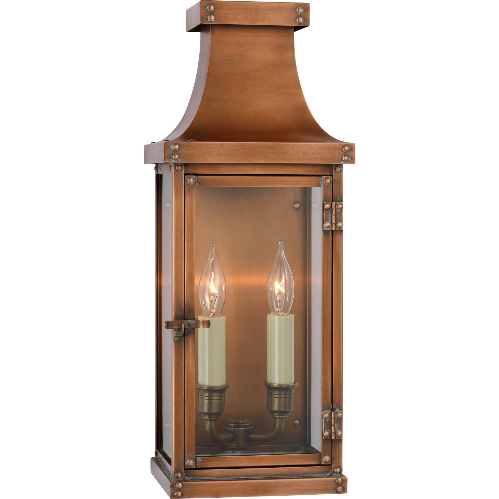 Bedford Medium 3/4 Lantern - Visual Comfort Outdoor Lighting