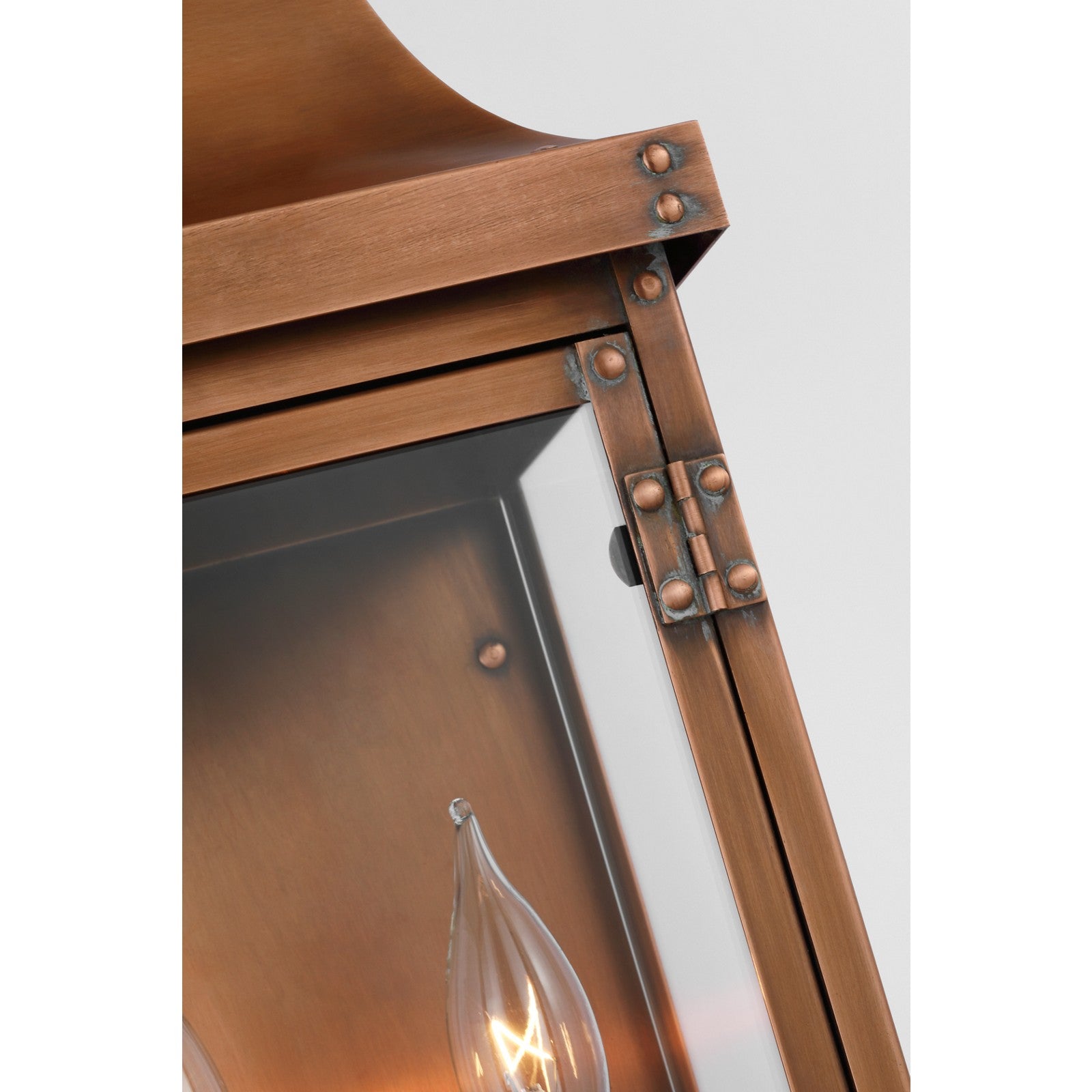 Bedford Medium 3/4 Lantern - Visual Comfort Outdoor Lighting