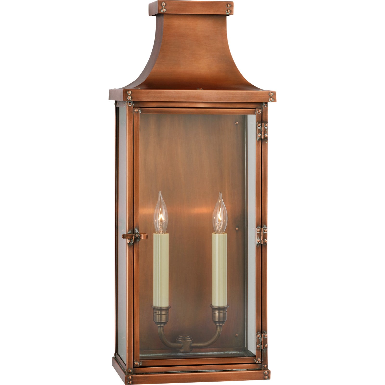 Bedford Wide Tall 3/4 Lantern - Visual Comfort Outdoor Lighting