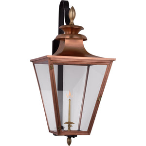 Albermarle Large Bracketed Gas Wall Lantern - Visual Comfort Outdoor Lighting