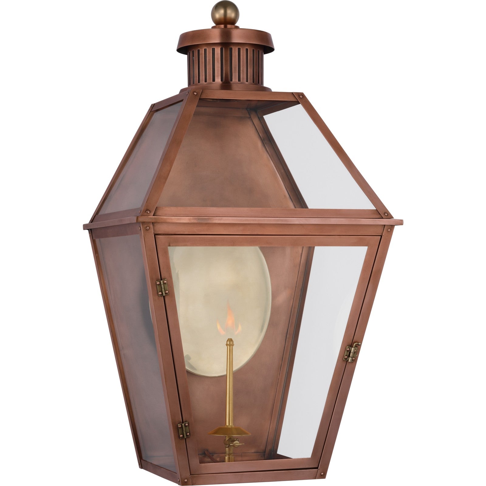 Stratford Large 3/4 Gas Wall Lantern - Visual Comfort Outdoor Lighting