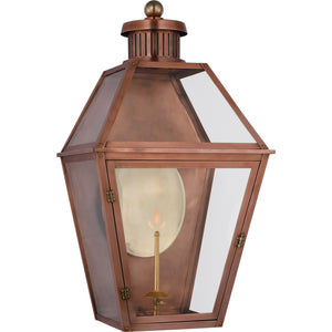 Stratford Large 3/4 Gas Wall Lantern - Visual Comfort Outdoor Lighting